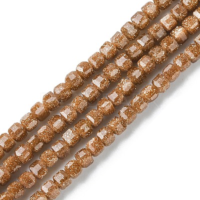 Synthetic Goldstone Beads Strands G-F748-P02-01-1