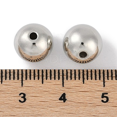 CCB Plastic Round Beads ALUM-U001-08C-06-1
