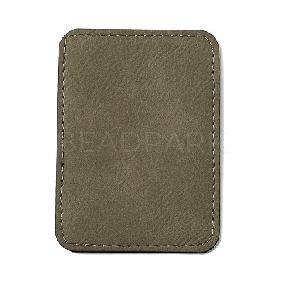 Imitation Leather Laserable Label Tags FIND-WH0112-79A-1
