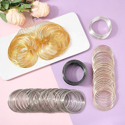 200 Circles Steel Memory Wire TWIR-YW0001-05G-1