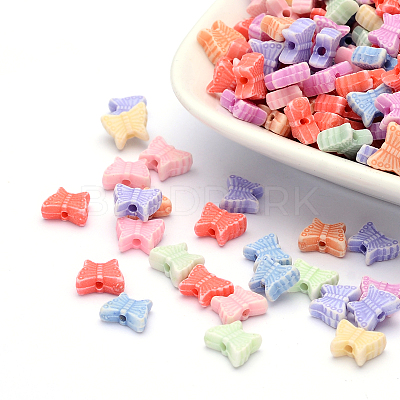 Craft Style Acrylic Beads MACR-Q157-M02-1