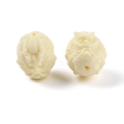 Synthetic Shell & Resin Beads BSHE-G036-15-1