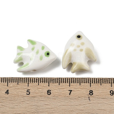 Handmade Porcelain Ceramic Beads PORC-Z003-04A-1