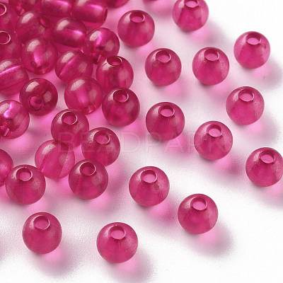 Transparent Acrylic Beads MACR-S370-A6mm-706-1