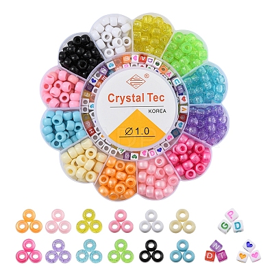 DIY Beads Bracelet Making Kit DIY-YW0005-07-1