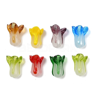 Handmade Lampwork Beads Strands LAMP-G166-11-1