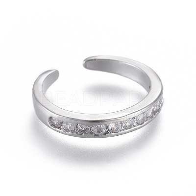 Adjustable Brass Toe Rings RJEW-EE0002-06P-1