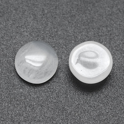 Natural Quartz Crystal Cabochons G-E492-H-09-1