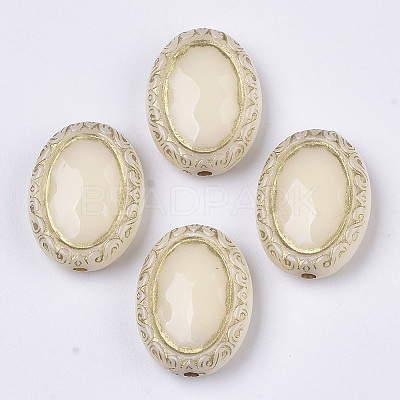 Plating Acrylic Beads LS-X-PACR-T008-06E-1