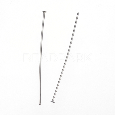 Tarnish Resistant 304 Stainless Steel Flat Head Pins X-STAS-D448-A-013P-1