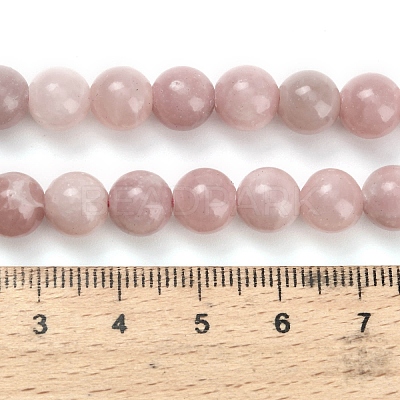 Natural Pink Opal Beads Strands G-Z110-C03-8mm-1