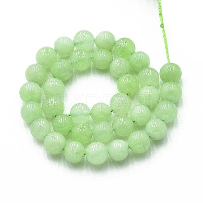Natural Quartz Beads Strands G-N355-10mm-36-1