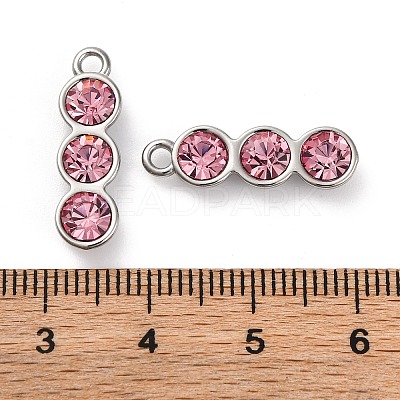High Polished 304 Stainless Steel Pendants STAS-R005-06P-03-1