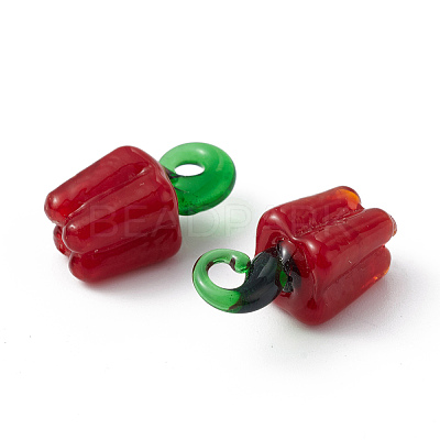 Handmade Lampwork Pendants X-LAMP-I026-03-1