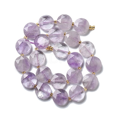 Natural Ametrine Beads Strands G-C116-A163-03-1