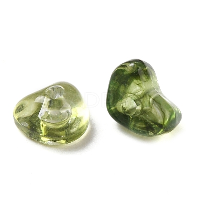 Transparent Acrylic Beads OACR-A021-12D-1