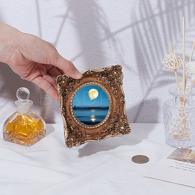 Retro Resin Photo Frame Stand DJEW-SP0001-57A-1