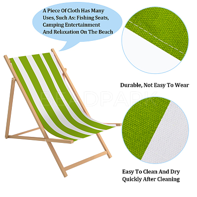 Stripe Chair Cloth Canvas AJEW-WH20002-25A-03-1