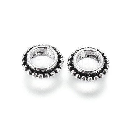 Tibetan Style Alloy Spacer Beads LF11067Y-1