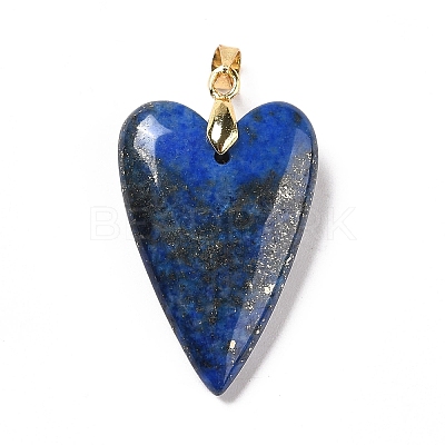 Natural Lapis Lazuli Pendants X-G-E570-01G-09-1