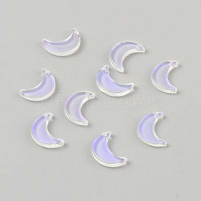 Glass Pendants GLAA-WH0042-49-1