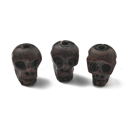 Carved Wood Beads WOOD-Q060-02B-1