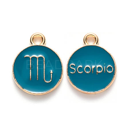 Alloy Enamel Pendants LS-ENAM-S124-01A-05L-1