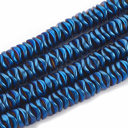 Electroplate Non-magnetic Synthetic Hematite Beads Strands G-N0321-07C-1