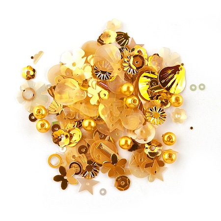 Plastic Paillette Beads LS-DIY-P025-05I-1
