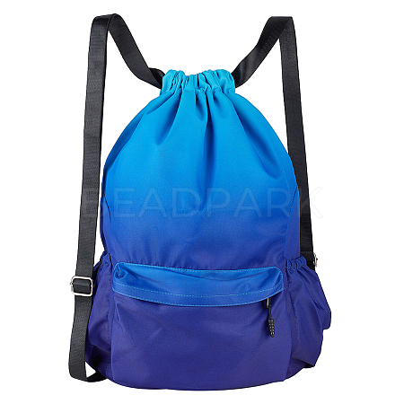 Oxford Cloth Drawstring Waterproof Backpack ABAG-WH0032-65A-1