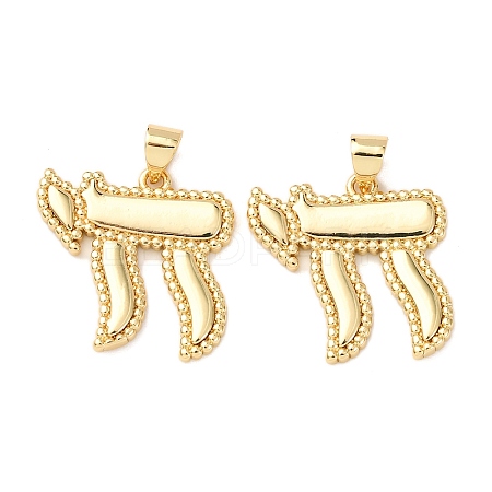 Brass Pendants X-KK-K408-67G-01-1