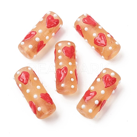 Handmade Lampwork Enamel  Beads LAMP-B051-01F-1