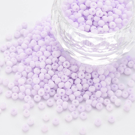 8/0 Opaque Glass Seed Beads SEED-S048-N-014-1