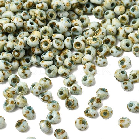 Opaque Glass Beads GL-CBA31A4-01J-1