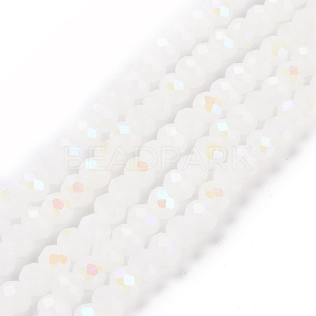 Electroplate Glass Beads Strands EGLA-A034-J10mm-L08-1