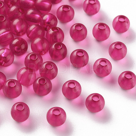 Transparent Acrylic Beads MACR-S370-A6mm-706-1