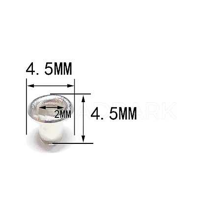 Brass Grommet Eyelet Findings PW-WG380A2-10-1