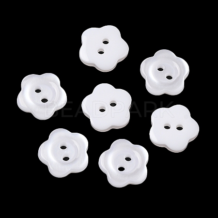 Resin Buttons RESI-D031-12mm-01-1