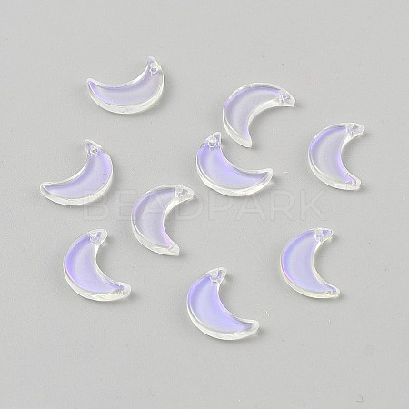 Glass Pendants GLAA-WH0042-49-1