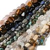Natural Mixed Stone Beads Strands G-A247-01-3