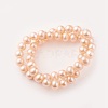 Grade AAA Natural Cultured Freshwater Pearl Beads Strands PEAR-G007-13-2