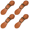 Leather Toggle Buckle AJEW-CL0003-73C-1
