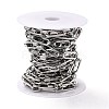 304 Stainless Steel Link Chains CHC-C020-06P-NR-3