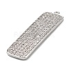 Brass Micro Pave Cubic Zirconia Pendants KK-L229-032P-2