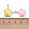 Opaque Resin Pendants X-RESI-H162-07P-02-3