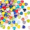 100Pcs Glazed Porcelain Beads FIND-FH0005-07-1