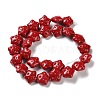 Synthetic Coral Beads Strands G-C103-A01-01-3