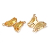 Brass Pave Faceted Glass Connector Charms X-FIND-Z020-04Q-2