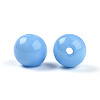 Opaque Solid Color Glass Beads X1-GLAA-N007-8mm-A14-2