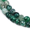 Natural Fire Crackle Agate Beads Strands G-C082-A01-36-4